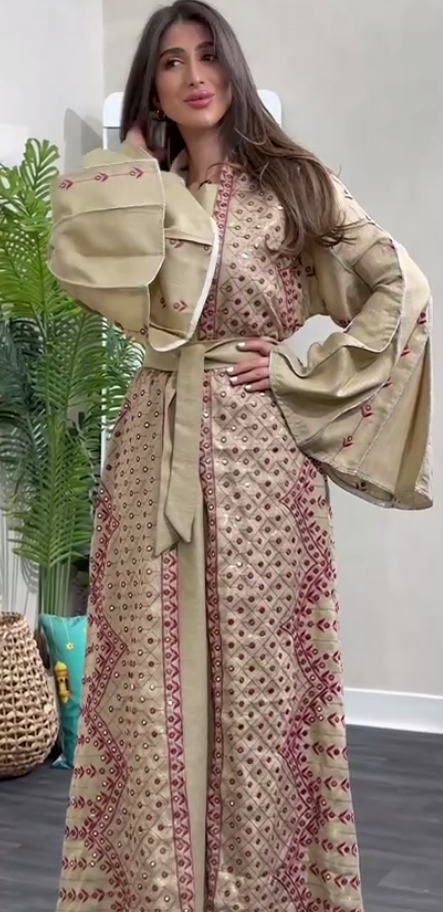 Elegant Kuwaiti Jellabiya - Malak