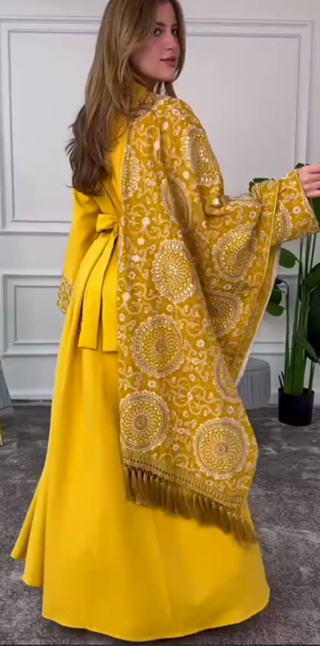 Elegant Kuwaiti Jellabiya - Safarah
