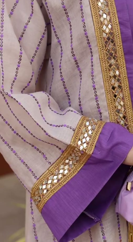 Elegant Kuwaiti Jellabiya - Latifa