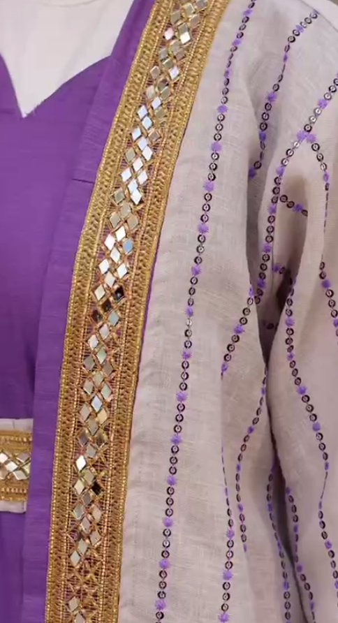 Elegant Kuwaiti Jellabiya - Latifa