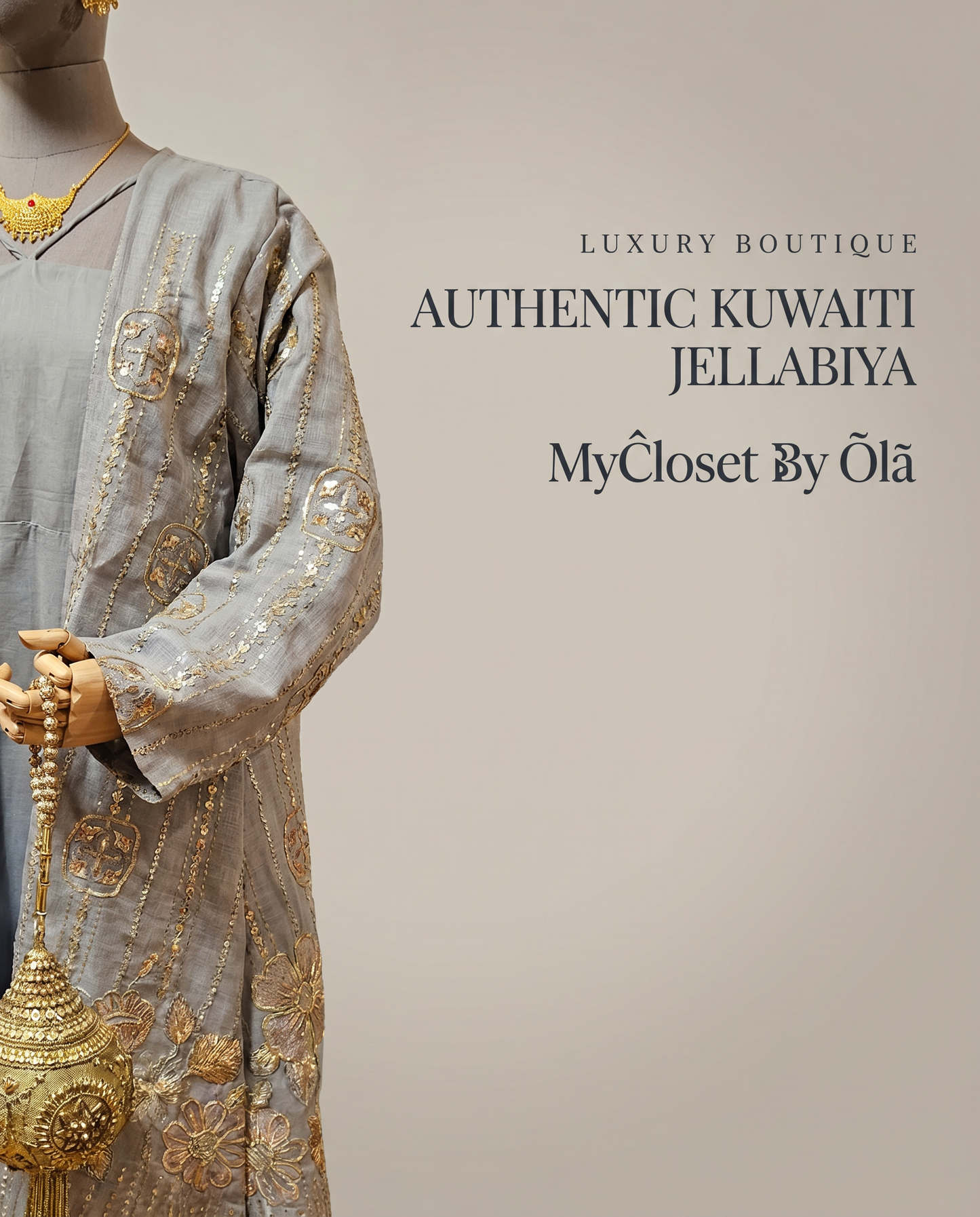 Kuwaiti Jellabiya - جلابية ليلاس