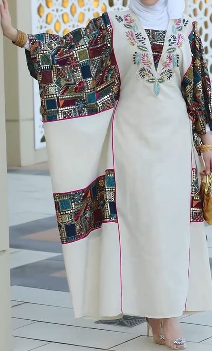 Elegant Kuwaiti Jellabiya - Farasha