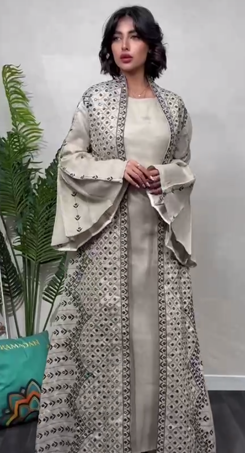 Elegant Kuwaiti Jellabiya - Malak