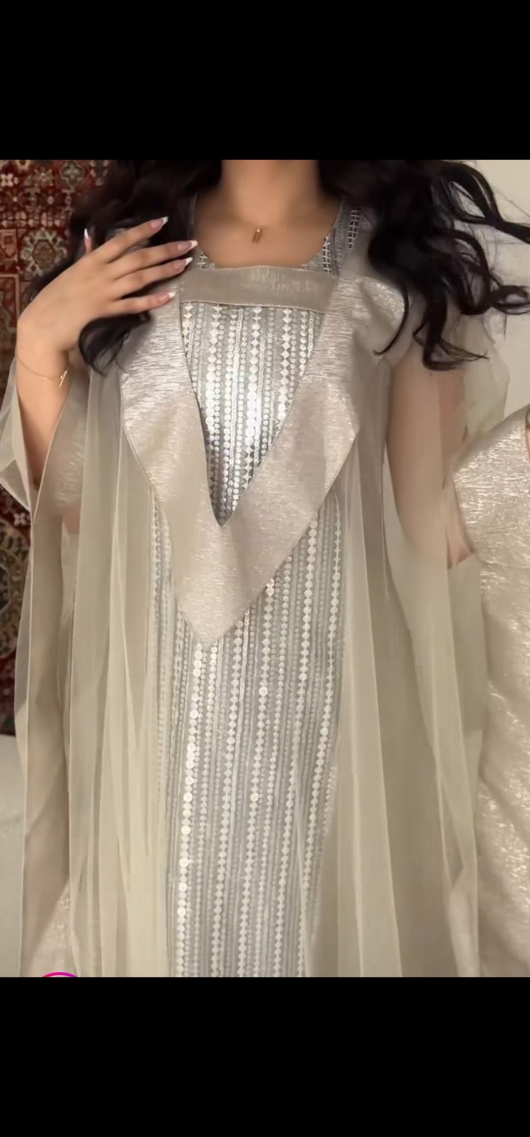 Elegant Kuwaiti Jellabiya - Samarah