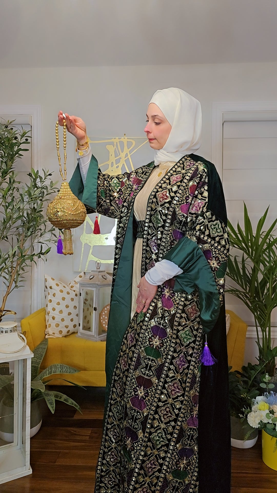 Jalabiya kuwaití - جلابية مرام