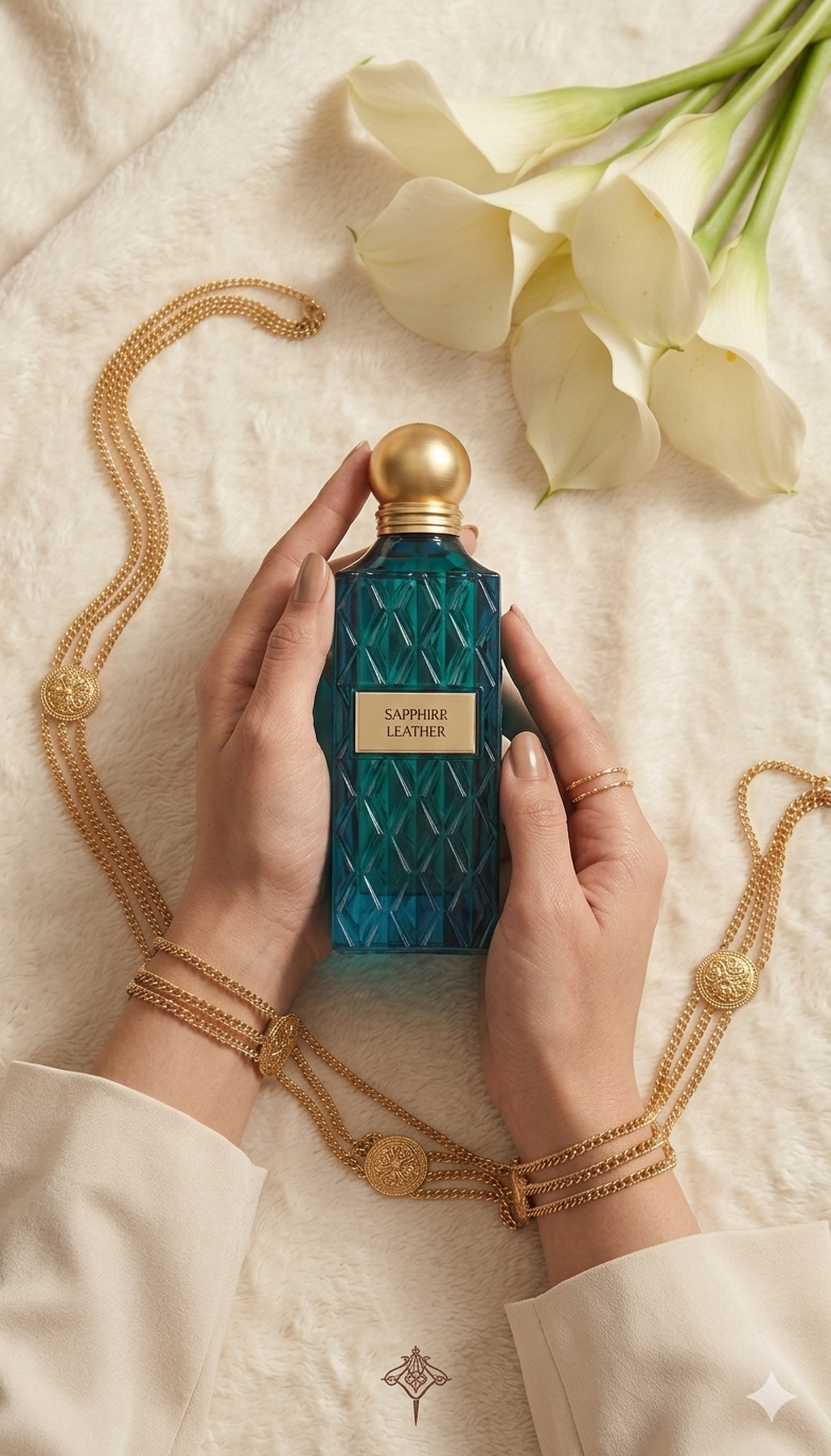 Ibrahim Al Qurashi - Sapphire Leather Eau De Parfum 150ML
