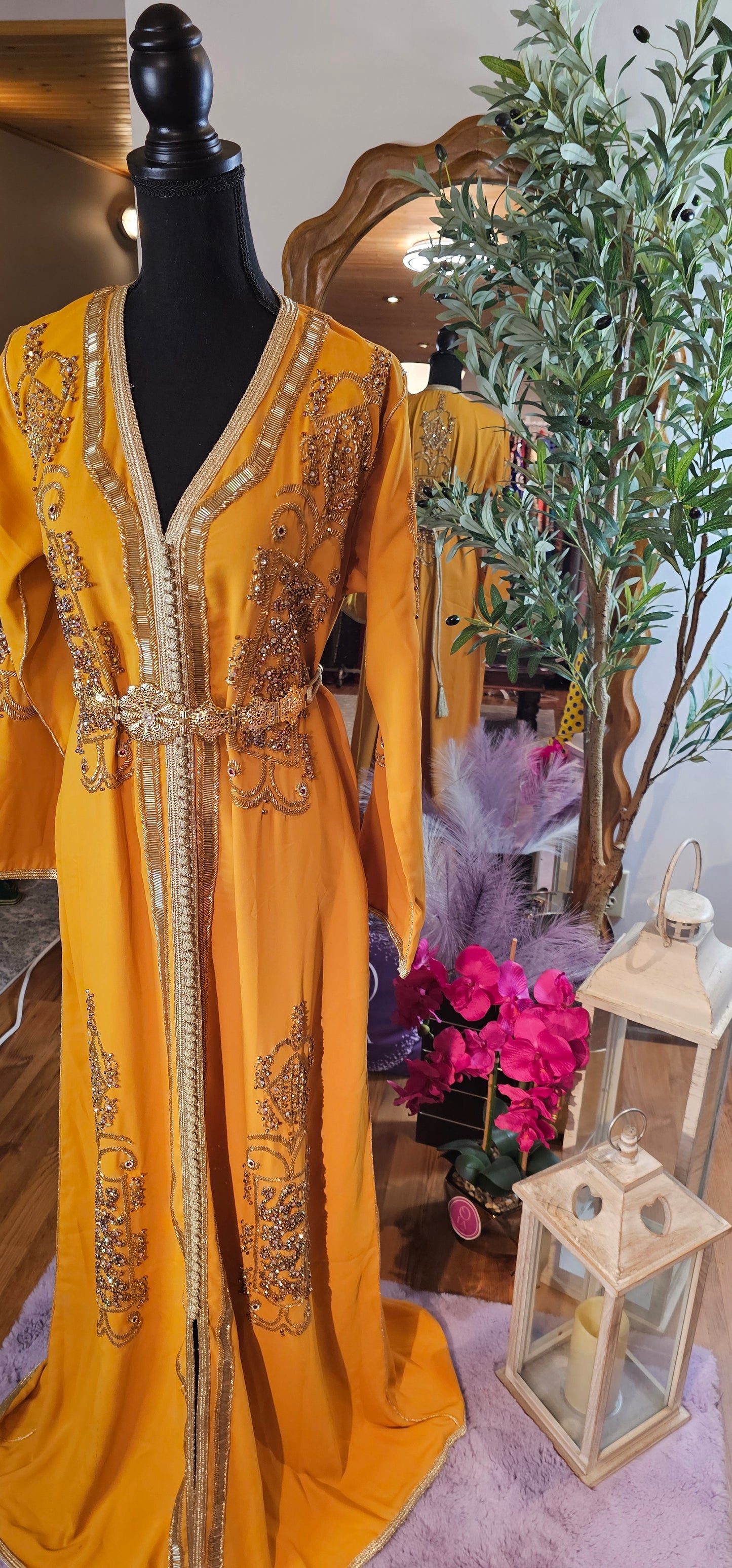 Handmade Moroccan Kaftan - Shams