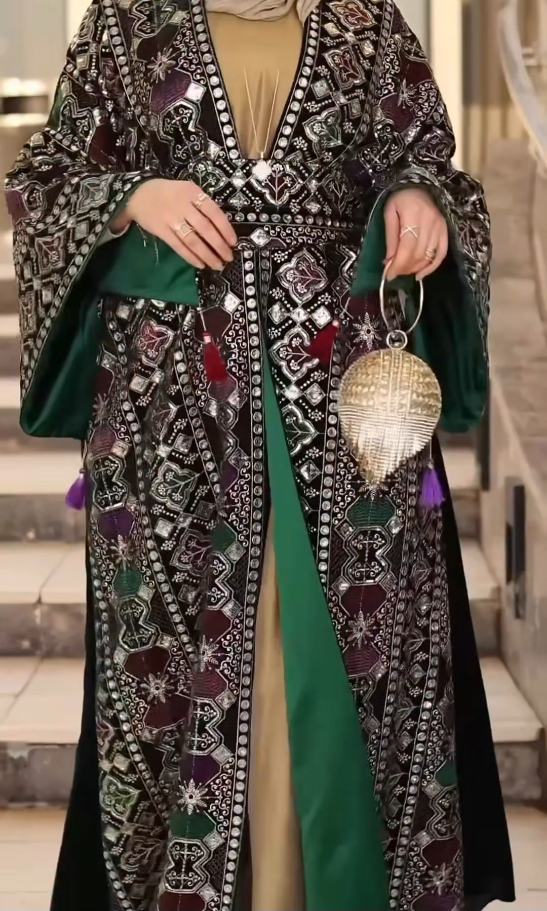 Jalabiya kuwaití - جلابية مرام