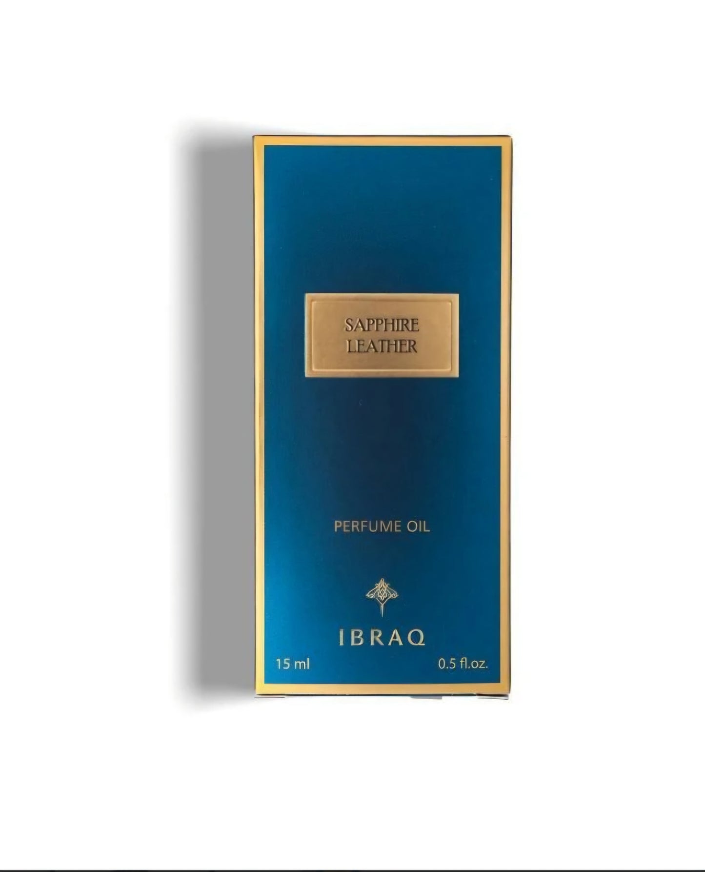 Ibrahim Al Qurashi -DUHN Sapphire leather -Oil Incense 15 ML