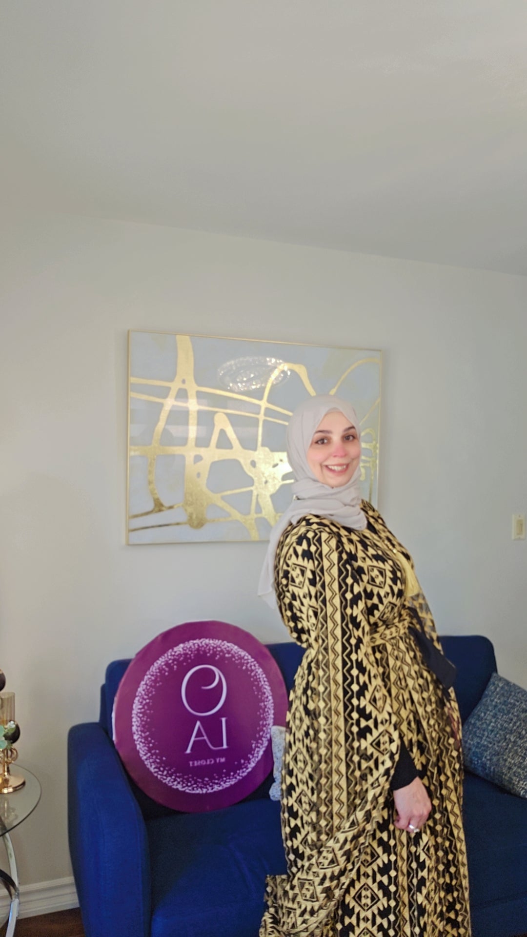 Kuwaiti Jellabiya in dress- Widad