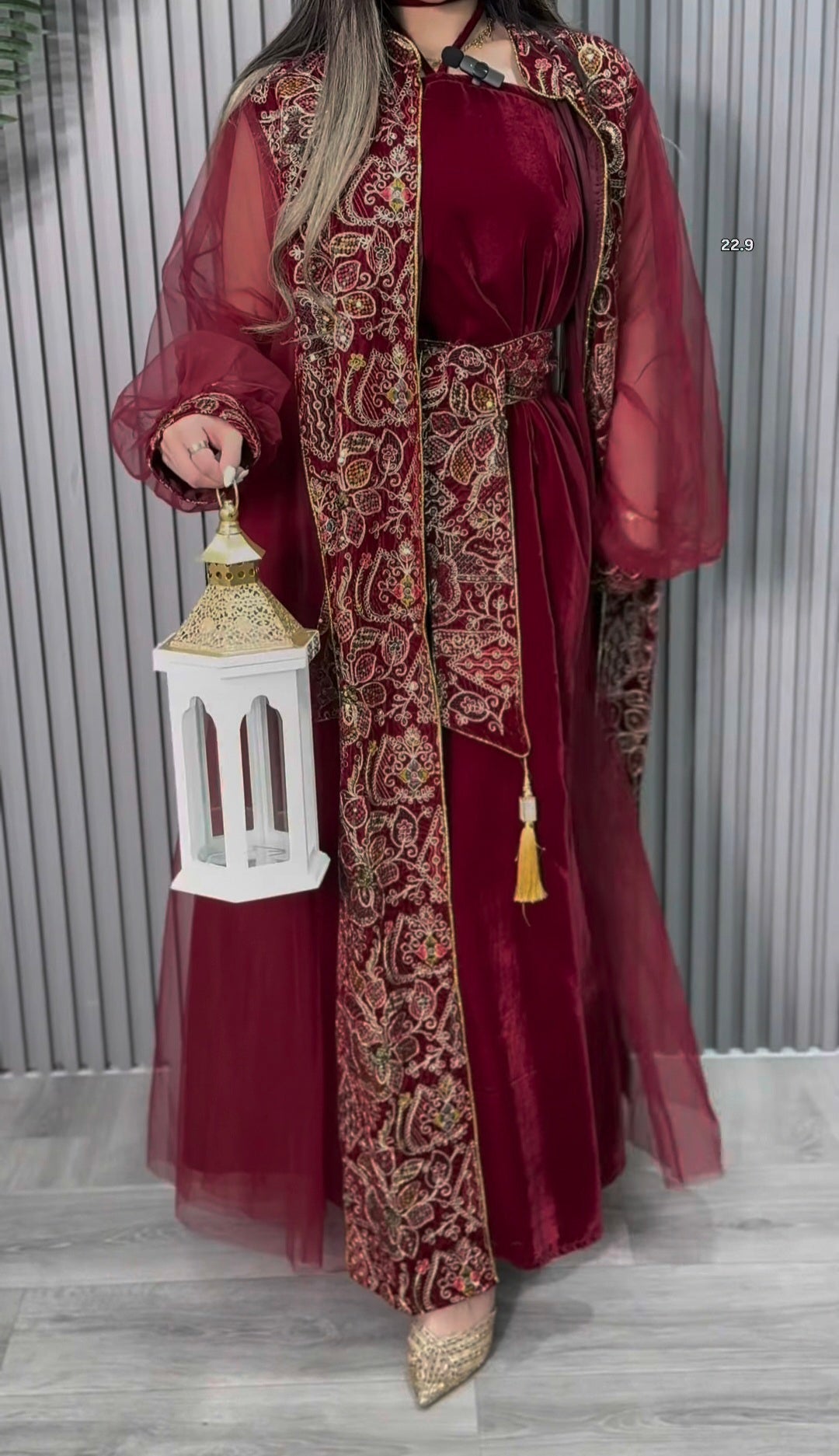 Kuwaití Jellabiya - جلابية سمسم