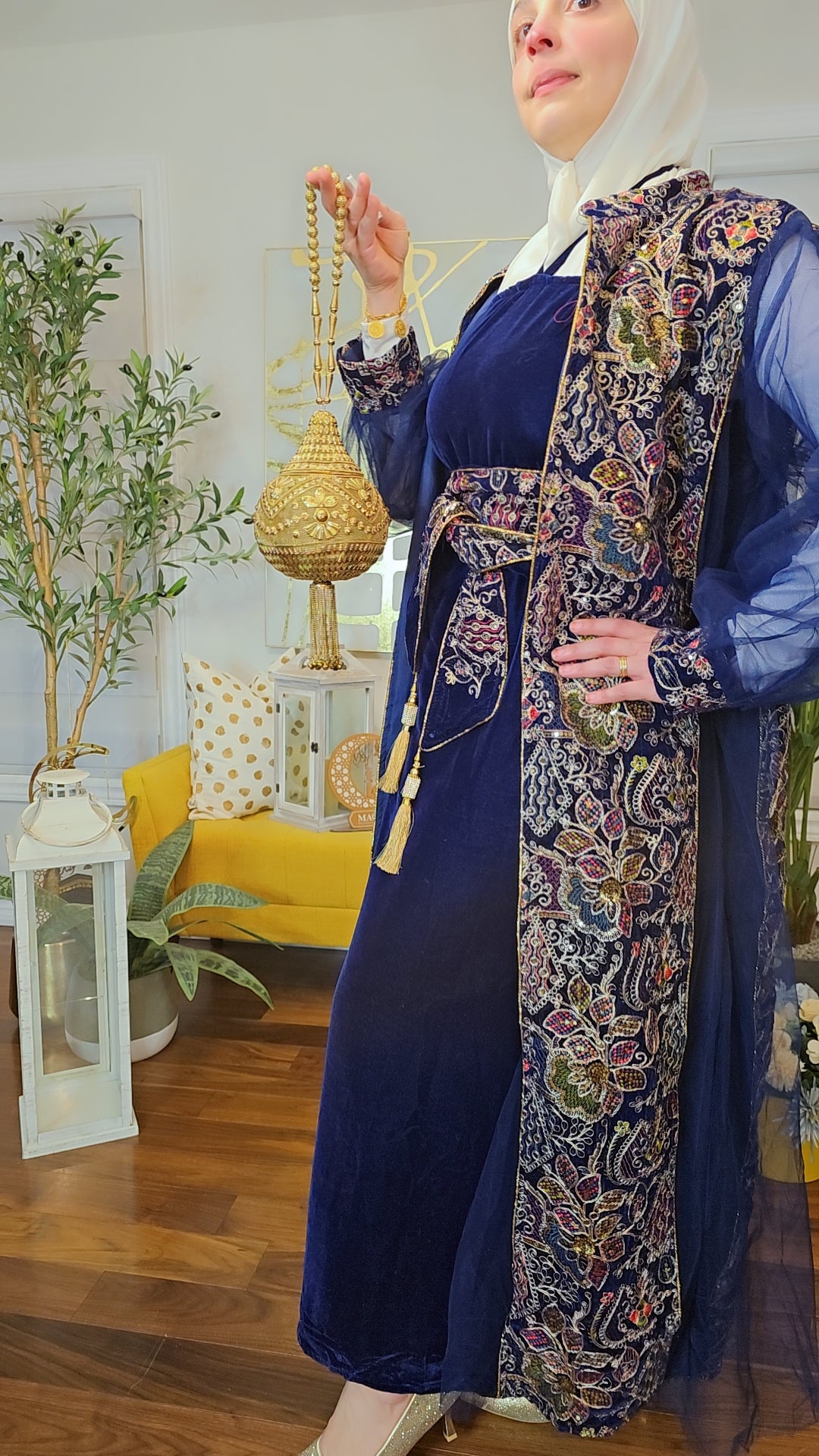 Kuwaití Jellabiya - جلابية سمسم