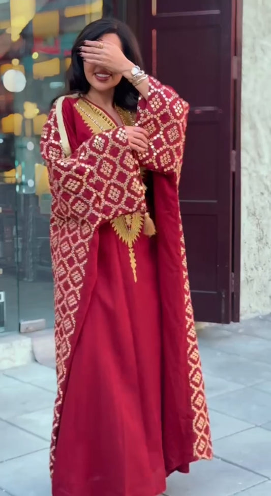 Elegant Kuwaiti Jellabia- Bara3em