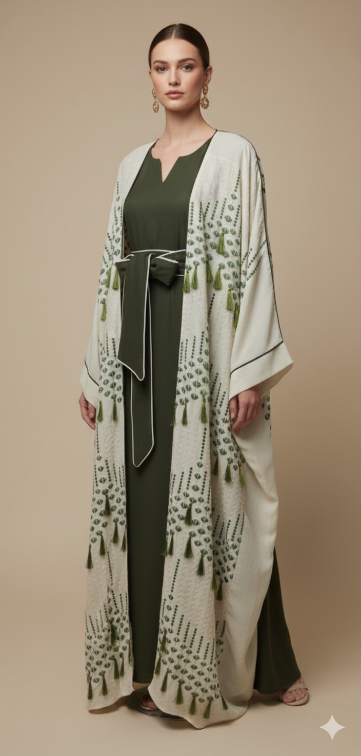 Jalabiya kuwaití - جلابية منارة