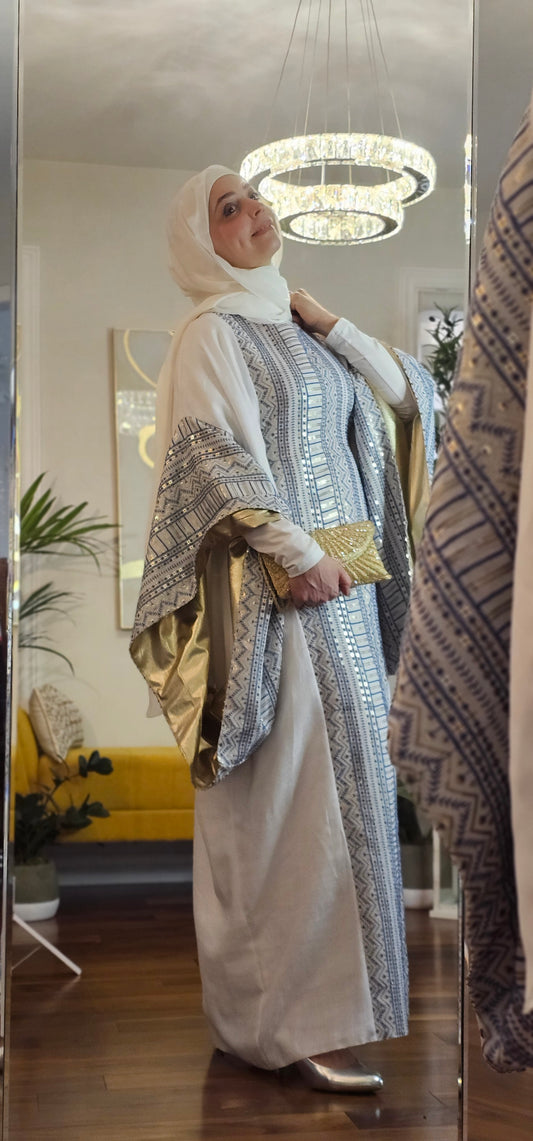 Kuwaiti Jellabiya -  جلابية القصب