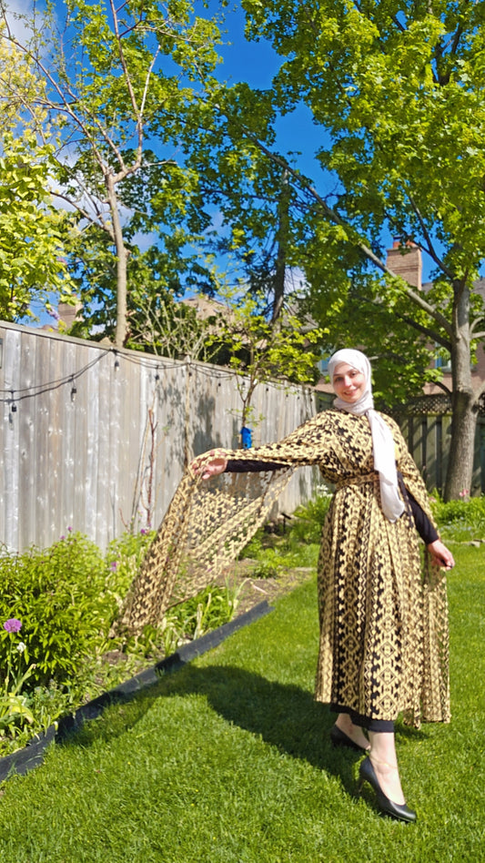 Kuwaiti Jellabiya in dress- Widad