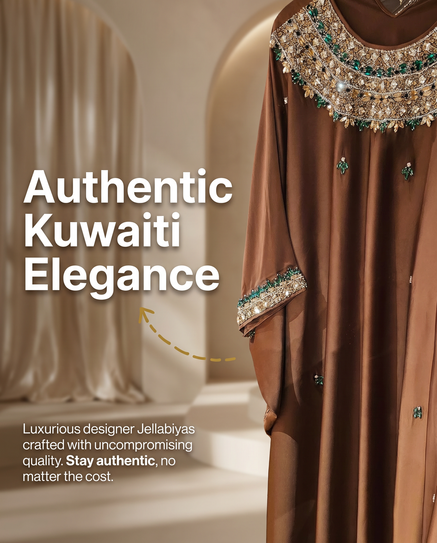 Kuwaiti Jellabiya -  جلابية أمنيات