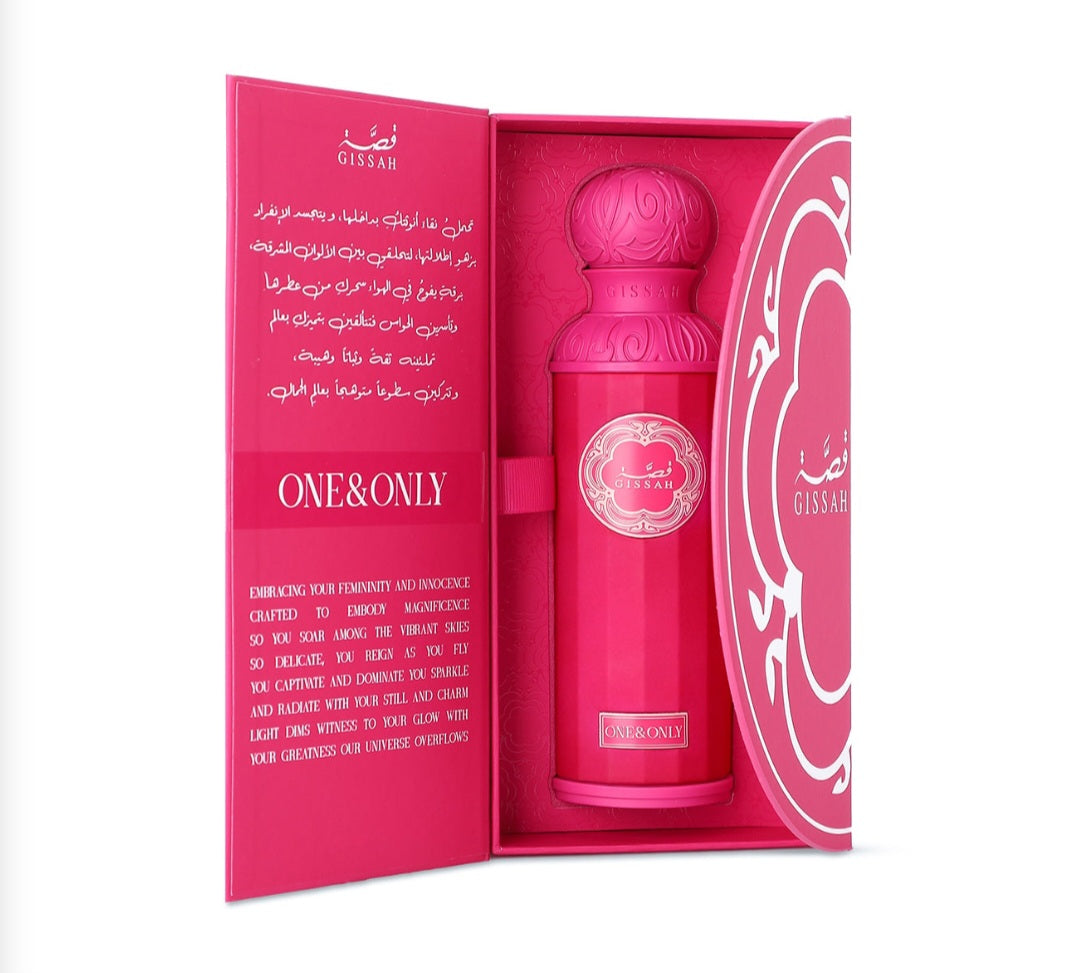 Gissah – One and Only Eau de Parfum (200ml)
Femenino. Radiante. Irresistible.