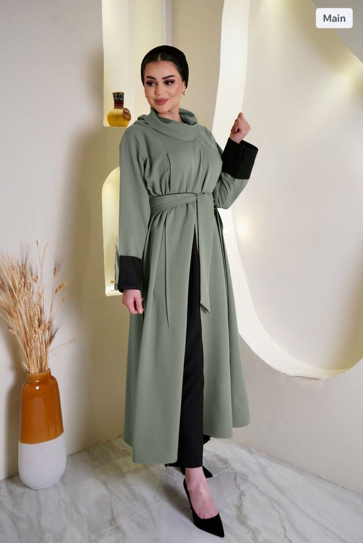 Lebsaty Balck & cumin colour Suit